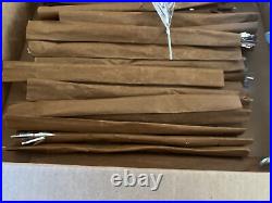 Lot of 40 VTG Aluminum Christmas Tree Replacement Branches 15in Partial Stand