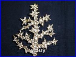 MMA Christmas Tree Pin Fabergé Egg Ice Crystal Frost, SUPER RARE