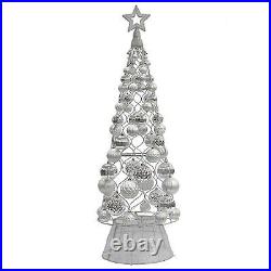 Member's Mark 84 Pre-Lit Tree with Ornaments Silver