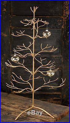 Metal Christmas Tree 5 Tiers 36 In. Holiday Home Decoration Ornament Display
