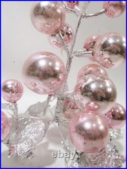 Midcentury Mercury Glass Christmas Ball Ornaments Christmas Tree