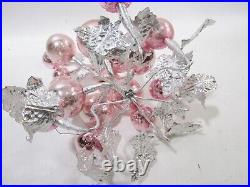 Midcentury Mercury Glass Christmas Ball Ornaments Christmas Tree