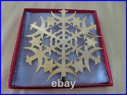 Mma Sterling Silver & Gold Star Snowflake Tree Topper Metropolitan Museum Of Art