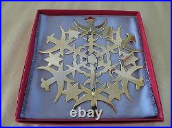 Mma Sterling Silver & Gold Star Snowflake Tree Topper Metropolitan Museum Of Art