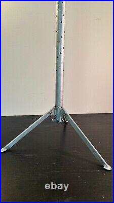 Model #M-688 COMPLETE 6 Foot Star Band Sparkler Aluminum Pom Pom Christmas Tree