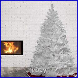 National Tree Company (WCHW7-500-75)7 1/2' Winchester White Pine Silver Glitter