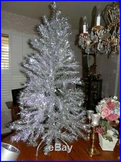 Nice Vintage 4 Foot Aluminum Silver Christmas Tree