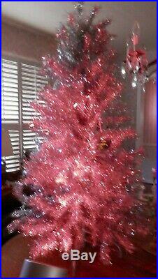 Nice Vintage 4 Foot Aluminum Silver Christmas Tree