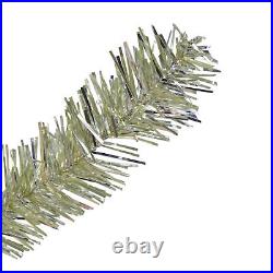 Northlight 6' Soft Metallic Champagne Artificial Tinsel Christmas Tree Clea