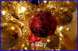 Platinum Gold/Silver Fully Decorated 89 Artificial Christmas Tree Estate ISW