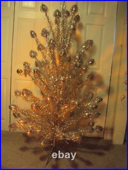 Rare (Star Of Bethlehem) 70 Branch Aluminum Christmas Tree Complete