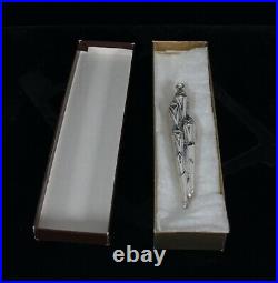 Rare Vintage 1973 Gorham Sterling Silver Icicle 441 Christmas Tree Ornament Mint