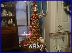 Rare-awesome Mid-century Modern Stainless Steel Christmas Tree By Joey Manic