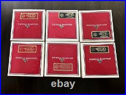 Reed & Barton Twelve Days Of Bells Complete Set Christmas Silver 1980 Annual