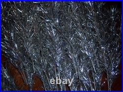 Retro Vtg Pretty! 4ft Evergleam Fountian Silver Aluminum Xmas Tree#016
