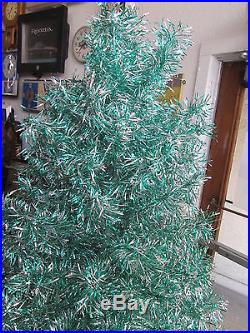 Revlis Starlite VTG 7' Green & Silver Aluminum Christmas Tree 196 Branches #15