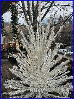 SEVEN FT Aluminum Christmas Tree PECO Model #27 108 Branches W Box Complete