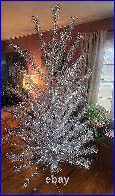 Sapphire Regal 7ft Aluminum Christmas Tree Model 737 Silver metal Christmas Tree