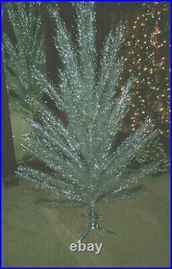 Sharp Htf Collector Vtg 6 Ft. Aluminum Silver Stainless Regal S Xmas Tree