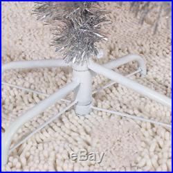 Silver Christmas Tree 2-3-4-5- 6-7-8-FT Decoration Undecorated Festival Holiday