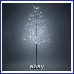Silver Fairy Light Tree, Cool White LED