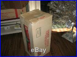 Silver Forest 6 Foot Aluminum Christmas Beautiful Tree In Box