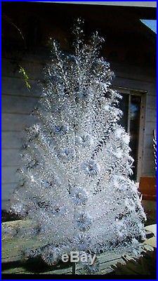 Silver Forest stainless aluminum christmas tree 6 1/2 ft 50s early 60s