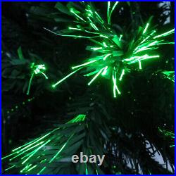 Silver & Grey Fiber Optic Christmas Tree / Retro Inspired / Led / See Video