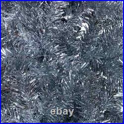 Slim Christmas Tree Silver 59.1 vidaXL