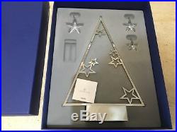Swarovski 15 Silver Christmas Tree With Les Crystal Stars. 5064271. Boxed. Rare