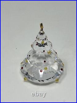Swarovski Silver Crystal Christmas Tree Collectible Figurine 266945