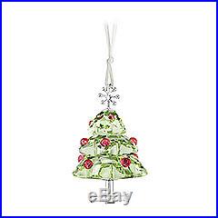Swarovski Silver Crystal Christmas Tree Orn. 904990 Mib