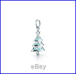 TIFFANY & CO Retired Hallmarked 925 Sterling Silver Christmas Tree Charm/Pendant