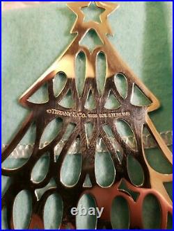 TIFFANY & CO. Sterling Silver Christmas Tree Holiday Ornament