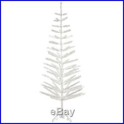 The Holiday Aisle Silver Feather 9' Artificial Christmas Tree