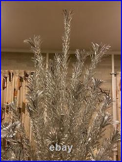The Sparkler Pom Pom 7 foot 151 branch aluminum Christmas tree with box