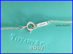 Tiffany & Co Enamel Christmas Tree Love Charm 18 Necklace Silver Gift w Box 729