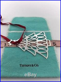 Tiffany & co. Sterling Silver Christmas tree holiday ornament 1998 tree