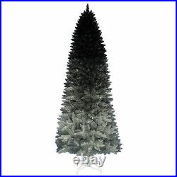 Treetopia Silver Shadow Ombre 6 Foot Prelit Christmas Tree with Lights (Open Box)