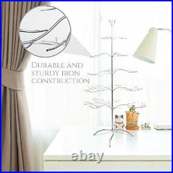 Tripar Metal Ornament Display Tree and Jewelry Organizer Holiday and Christma