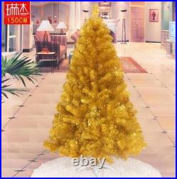 US in stock 5ft 6ft 7ft Christmas Tree Undecorated Pink Purple Blue Gold Silver