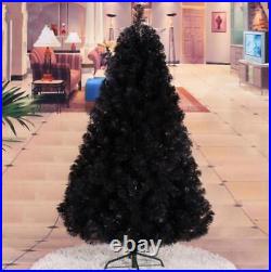 US stock 5ft 6ft 7ft Christmas Tree Undecorated Pink Purple Blue Gold Silver