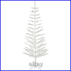 Vickerman Silver Feather Christmas Tree