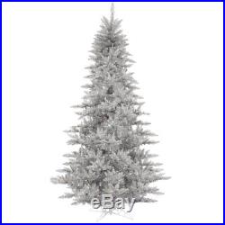 Vickerman Silver Tinsel Fir Christmas Tree