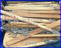 Vintage 1950's /59 Everglem 75 Aluminum Christmas Tree Branches with Old Box