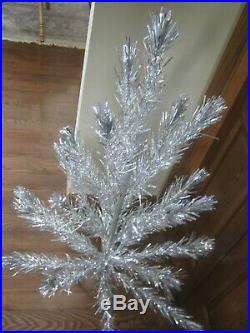 Vintage 4' Aluminum Christmas Tree with Box Fairyland by Craft House #5004 Silver