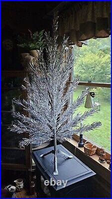 Vintage 4 ft aluminum christmas tree Retro MCM