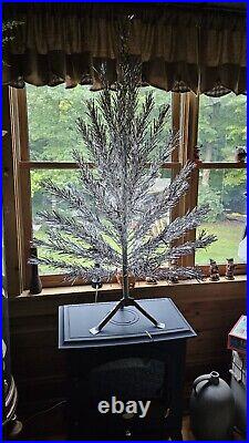 Vintage 4 ft aluminum christmas tree Retro MCM