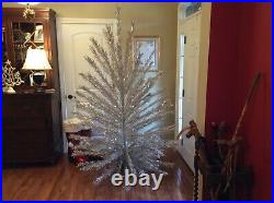 Vintage 7 Feet Aluminum Christmas Tree 131 branches