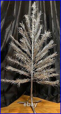 Vintage Aluminum 4 Silver Christmas Tree
